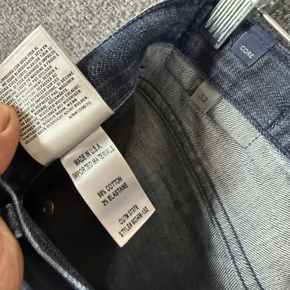 Citizens of Humanity Core Dark Wash Blue Jeans Stretch Denim Mens Size 32x32 - Picture 4 of 11